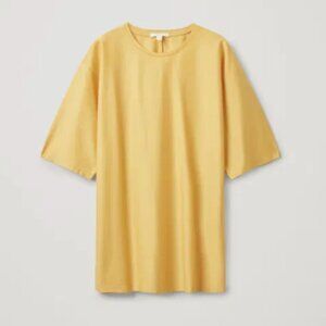 COS oversized YELLOW t-shirt